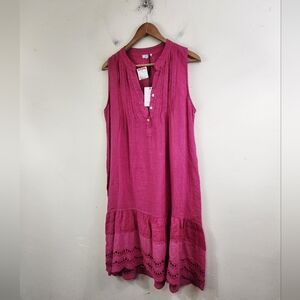 Rosemarine Linen Midi Dress